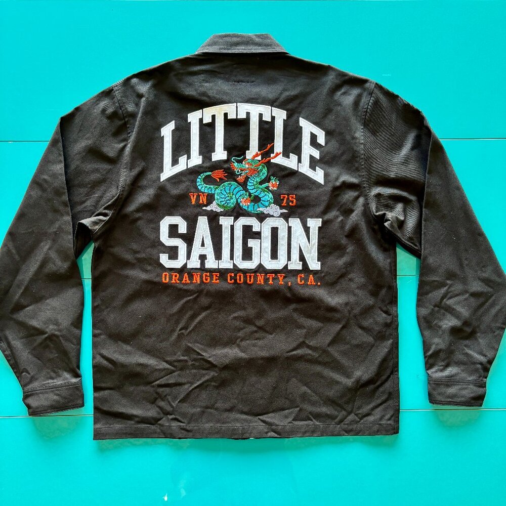 Costume Black “Little Saigon” Coach Jacket by Fall and Rise Size M